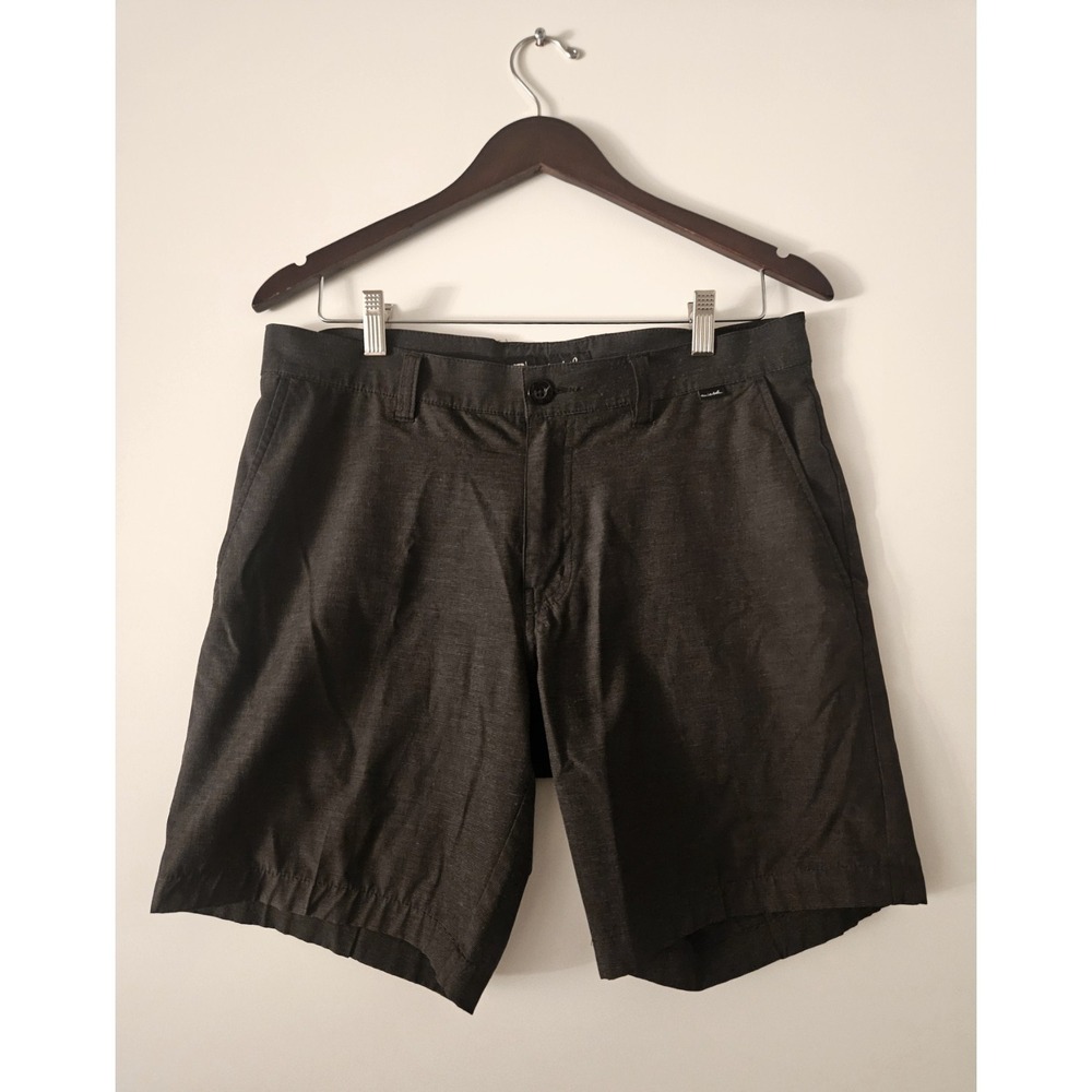 Travis Mathew Men's Dark Charcoal Hybrid Shorts